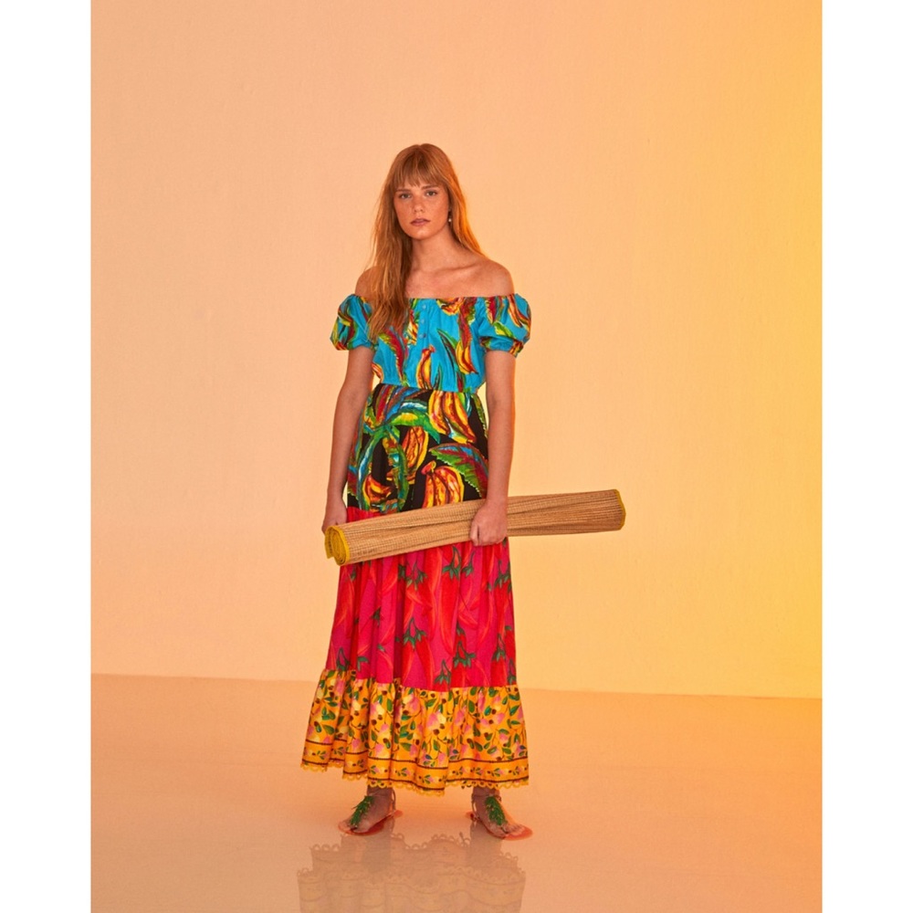 FARM Rio | Farm Mix Maxi Dress - Picture 10 of 15